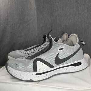 NIKE PG 4 TB MEN SIZE 7.5 GREY‎ & ANTHRACITE NEW BASKETBALL COMFORTABLE